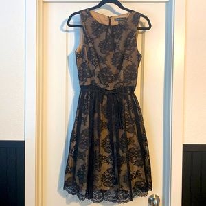 Black lace dress size 6